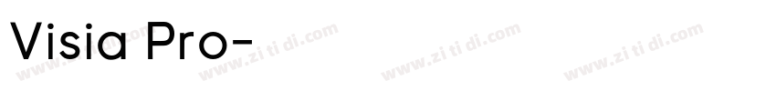 Visia Pro字体转换